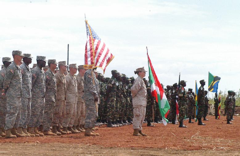 Kenyan Army Base camp Djibouti